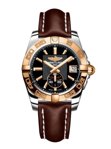 Breitling C3733012/BA54/416X/A16BA.1 : Galactic 36 Automatic Stainless Steel / Rose Gold / Volcano Black / Calf