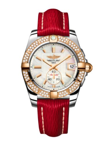 Breitling C3733053.A724.214X : Galactic 36 Automatic Stainless Steel / Rose Gold / Diamond / Pearl / Sahara