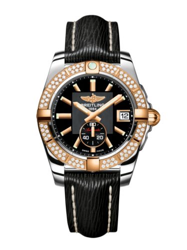 Breitling C3733053.BA54.213X : Galactic 36 Automatic Stainless Steel / Rose Gold / Diamond / Volcano Black / Sahara