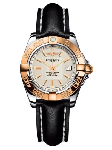Breitling C71356L2.G704.408X : Galactic 32 Stainless Steel / Rose Gold / Sierra Silver / Calf