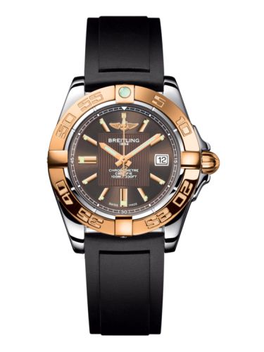 Breitling C71356L2.Q581.133S : Galactic 32 Stainless Steel / Rose Gold / Solar Bronze / Rubber