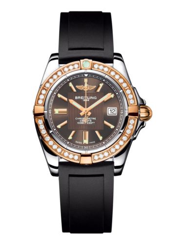 Breitling C71356LA.Q581.133S : Galactic 32 Stainless Steel / Rose Gold / Diamond / Solar Bronze / Rubber