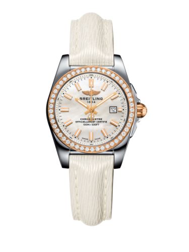 Breitling C7234853/A791/274X/A12BA.1 : Galactic 29 Stainless Steel / Rose Gold / Diamond / Pearl / Sahara