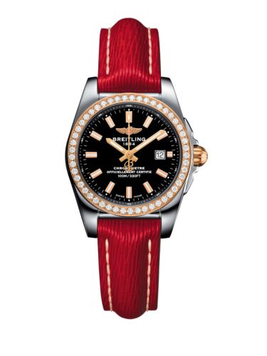 Breitling C7234853/BF32/273X/A12BA.1 : Galactic 29 Stainless Steel / Rose Gold / Diamond / Trophy Black / Sahara