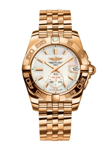 Breitling H3733012.A724.376H : Galactic 36 Automatic Rose Gold / Pearl / Bracelet