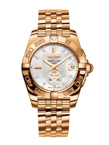 Breitling H3733012.A725.376H : Galactic 36 Automatic Rose Gold / Pearl Diamond / Bracelet