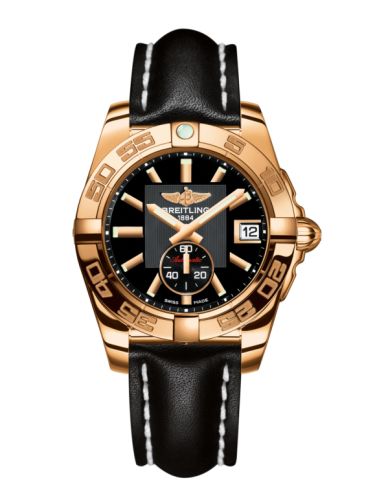 Breitling H3733012.BA54.414X : Galactic 36 Automatic Rose Gold / Volcano Black / Calf