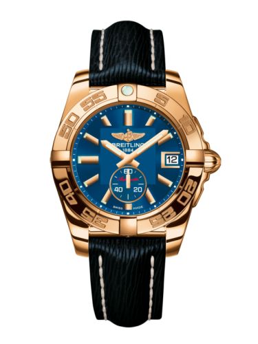 Breitling H3733012.C831.215X : Galactic 36 Automatic Rose Gold / Gun Blue / Sahara