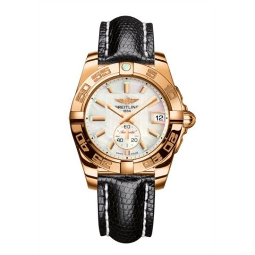 Breitling H3733012.A724.120Z : Galactic 36 Automatic Rose Gold / Pearl / Teju