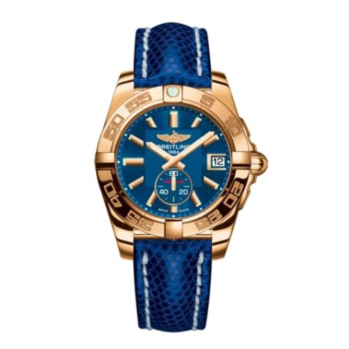 Breitling H3733012.C831.112Z : Galactic 36 Automatic Rose Gold / Gun Blue / Teju