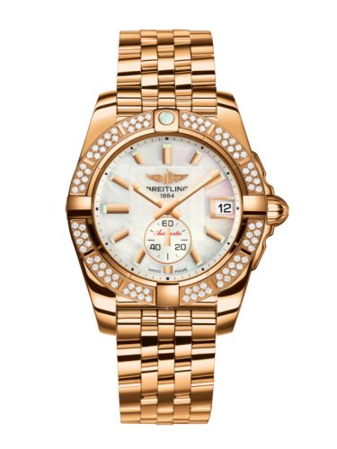 Breitling H3733053.A724.376H : Galactic 36 Automatic Rose Gold / Diamond / Pearl / Bracelet