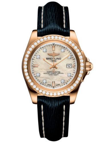 Breitling H7133053.A803.210X : Galactic 32 Sleek Edition Rose Gold / Diamond / Pearl Diamond / Sahara