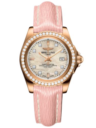 Breitling H7133053.A803.238X : Galactic 32 Sleek Edition Rose Gold / Diamond / Pearl Diamond / Sahara