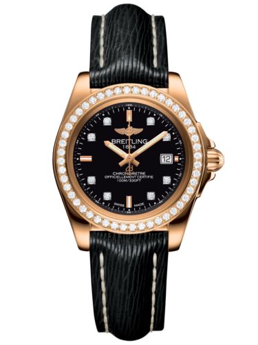 Breitling H7133053.BF64.208X : Galactic 32 Sleek Edition Rose Gold / Diamond / Trophy Black Diamond / Sahara