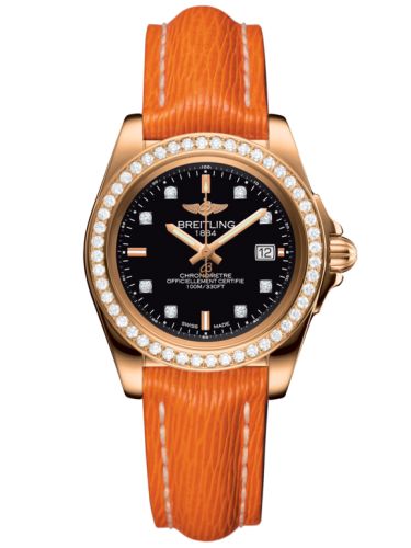 Breitling H7133053.BF64.212X : Galactic 32 Sleek Edition Rose Gold / Diamond / Trophy Black Diamond / Sahara