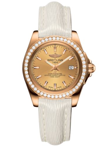 Breitling H7133053.H549.235X : Galactic 32 Sleek Edition Rose Gold / Diamond / Golden Sun / Sahara