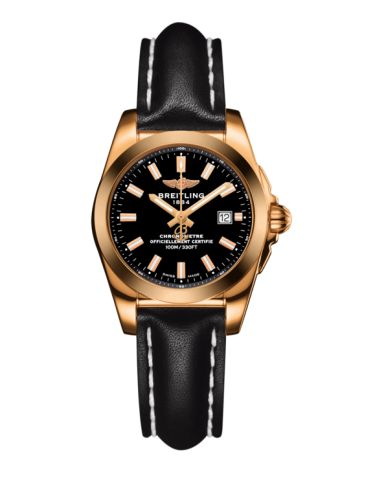 Breitling H7234812.BF32.477X : Galactic 29 Rose Gold / Trophy Black / Calf