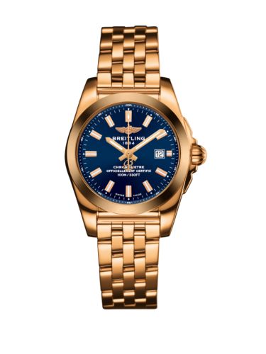 Breitling H7234812.C950.791H : Galactic 29 Rose Gold / Horizon Blue / Bracelet