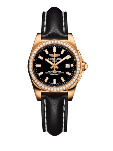 Breitling H7234853.BF32.477X : Galactic 29 Rose Gold / Diamond / Trophy Black / Calf