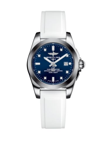 Breitling W7234812/C965/249S/A12S.1 : Galactic 29 Stainless Steel / Horizon Blue Diamond / Rubber