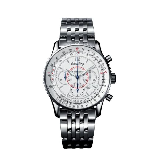 Breitling A4137012/G789/223A : Montbillant 38 Stainless Steel / White / Japan Special Edition