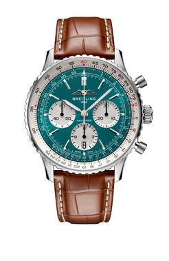 Breitling AB01388A1L1P1 : Navitimer  B01 Chronograph 43 Stainless Steel / Cathay Pacific
