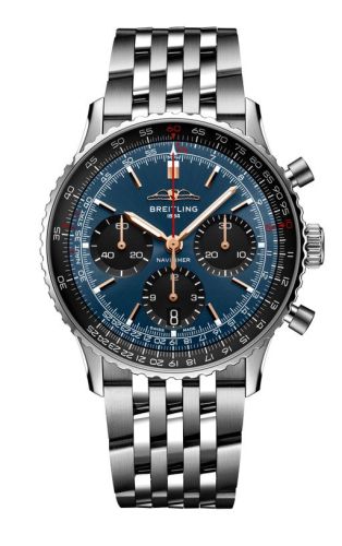 Breitling AB01392A1C1A1 : Navitimer B01 Chronograph 41 Singapore Airlines