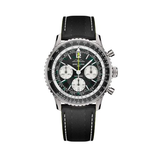 Breitling EB01381A1B1X1 : Breitling Navitimer B01 Chronograph 43 Aston Martin Aramco Formula One Team