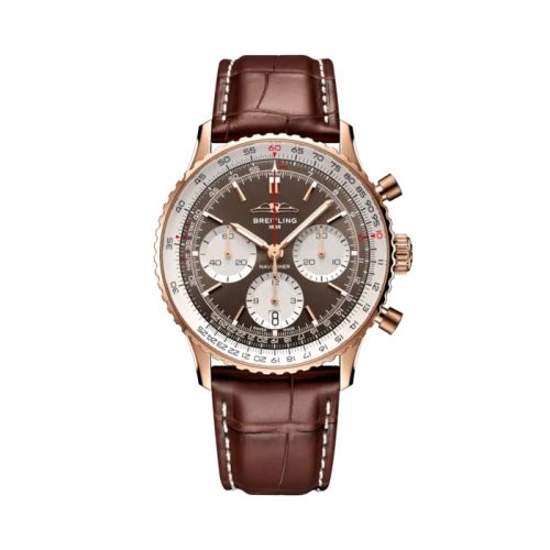 Breitling RB0139211Q1P1 : Navitimer B01 Chronograph 41 Red Gold / Bronze