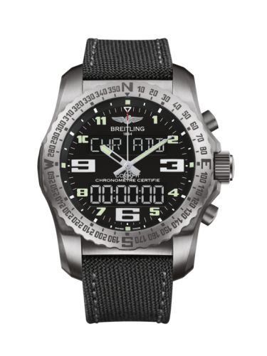 Breitling EB5010221B1W1 : Cockpit B50 Titanium / Black / Military / Pin