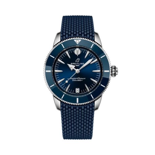 Breitling A10390161C1S1 : Superocean Heritage B31 Automatic 36 Stainless Steel / Blue / Rubber