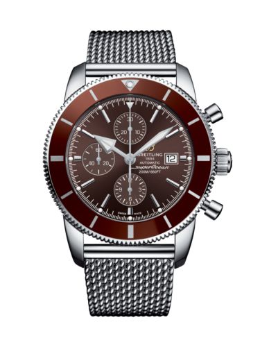 Breitling A13312331Q1A1 : Superocean Heritage II 46 Chronograph Stainless Steel / Bronze / Bronze /  Milanese