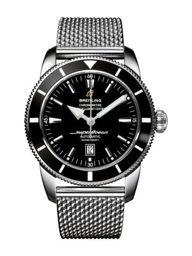 Breitling A1732024.B868.152A : Superocean Heritage 46 Stainless Steel / Black / Black / 