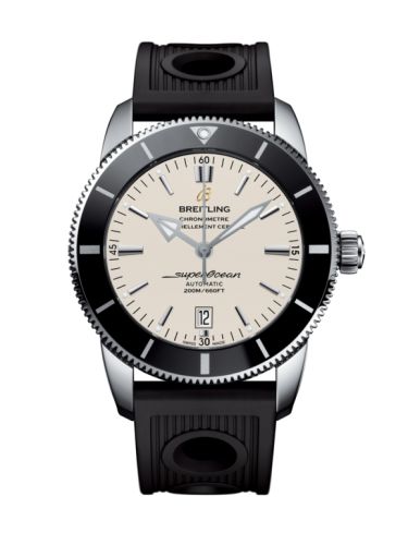 Breitling AB202012/G828/201S/A20D.2 : Superocean Heritage II 46 Stainless Steel / Black / Silver / Rubber / Folding