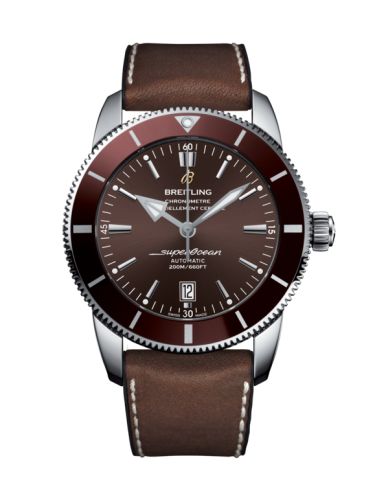 Breitling AB202033/Q618/295S/A20D.2 : Superocean Heritage II 46 Stainless Steel / Bronze / Bronze / Rubber Leather