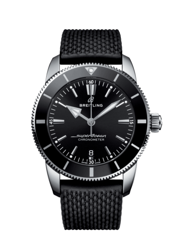 Breitling AB2030121B1S1 : Superocean Heritage II B20 Automatic 44 Stainless Steel / Black / Rubber / Folding