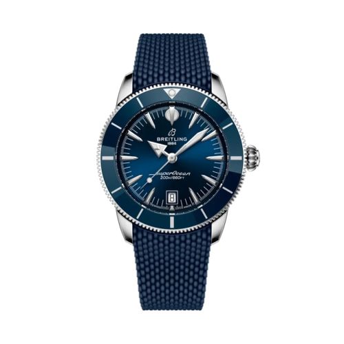 Breitling AB3111161C1S1 : Superocean Heritage B31 Automatic 42 Stainless Steel / Blue / Rubber