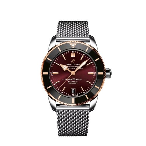 Breitling UB20105A1K1A1 : Superocean Heritage II B20 Automatic 42 Stainless Steel - Red Gold / Lucerne Edition