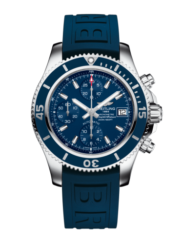 Breitling A13311D1/C971/148S/A18S.1 : Superocean Chronograph 42 Stainless Steel / Blue / Rubber / Pin