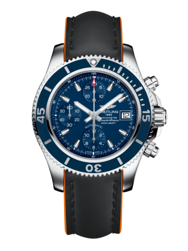 Breitling A13311D1/C971/244X/A18BA.1 : Superocean Chronograph 42 Stainless Steel / Blue / Rubber / Pin