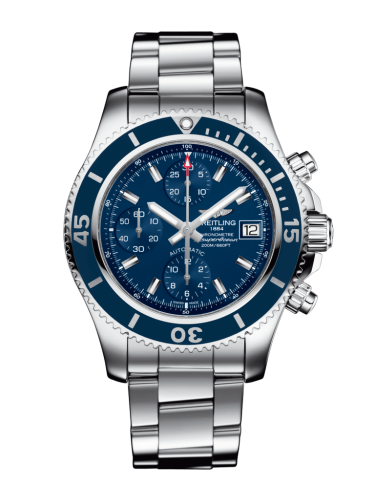 Breitling A13311D11C1A1 Superocean Chronograph 42 Stainless Steel Blue Bracelet WatchBase