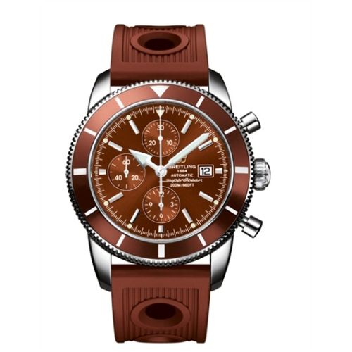 Breitling A1332033.Q553.206S : Superocean Heritage 46 Chronograph Stainless Steel / Bronze / Bronze / Rubber