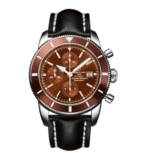 Breitling A1332033.Q553.441X : Superocean Heritage 46 Chronograph Stainless Steel / Bronze / Bronze / Calf