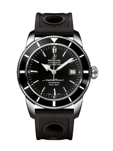 Breitling A1732124.BA61.200S : Superocean Heritage 42 Stainless Steel / Black / Volcano Black / Rubber