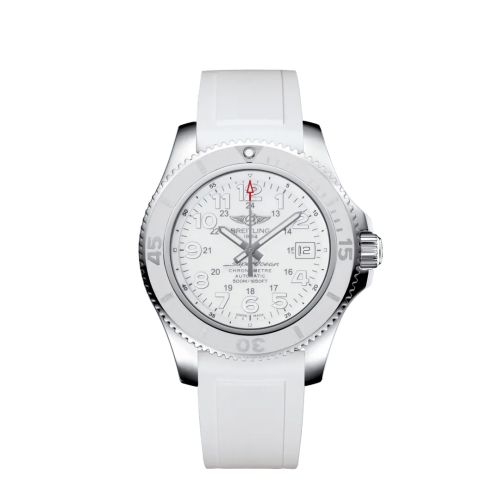 Breitling A17365D2/A766/161A : Superocean II 42 Stainless Steel / White / Japan Special Edition