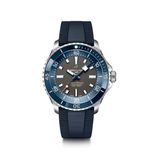 Breitling A173753A1B1S1 : SuperOcean Automatic 42 Stainless Steel / Blue Danube / Austria