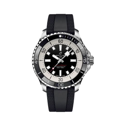 Breitling A17376211B1S1 : SuperOcean Automatic 44 Stainless Steel / Black / Rubber