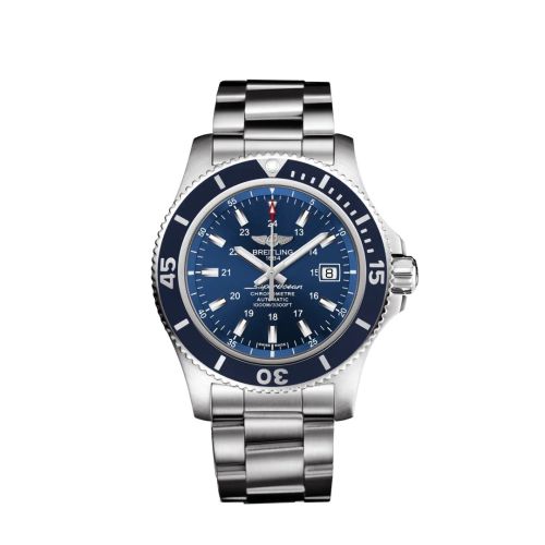 Breitling A17392D8/CA09/161A : Superocean II 44 Stainless Steel / Blue / Japan Special Edition