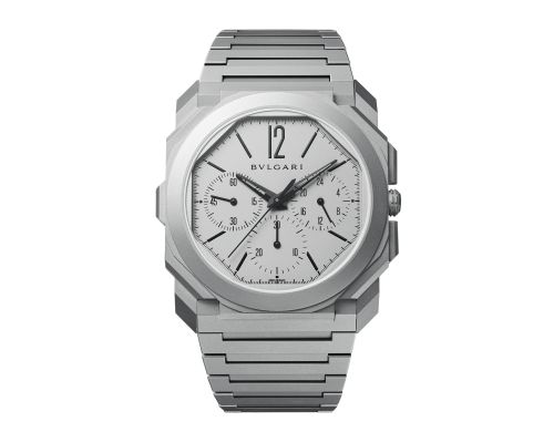 Bulgari 103068 : Octo Finissimo Chronograph GMT Automatic / Titanium