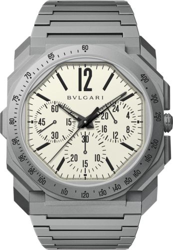 Bulgari 103506 : Octo Finissimo Chronograph GMT Automatic Revolution / The Rake